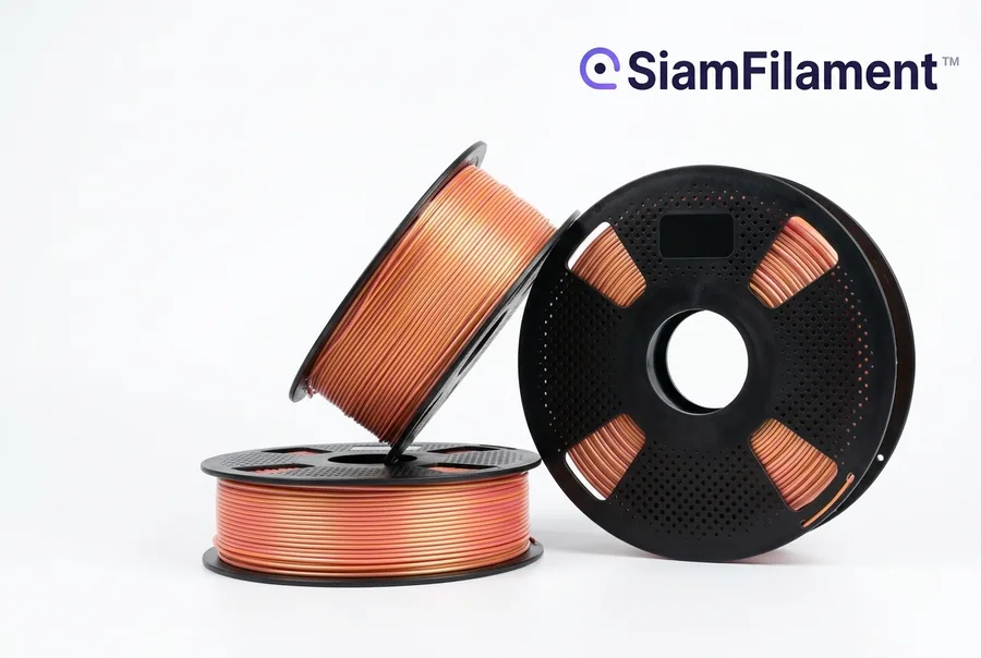 PLA+Silk สองสี - Pink Gold