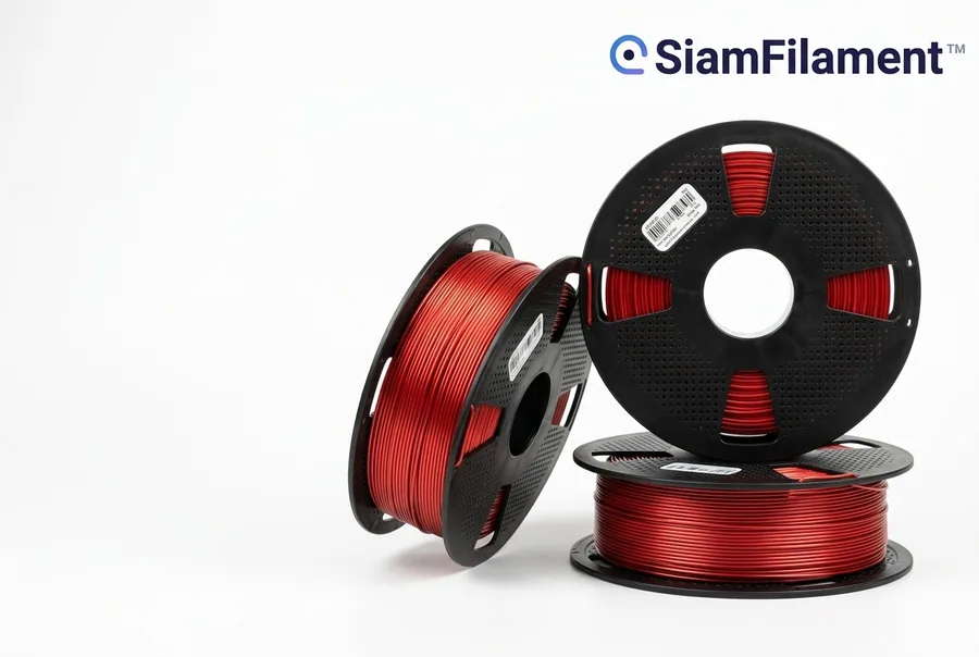 PLA+Silk (ผิวเงาไหม) - Red